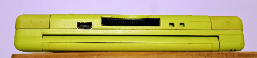 Nintendo DS Lite (Limited Edition Lime Green) handheld console with bundled games