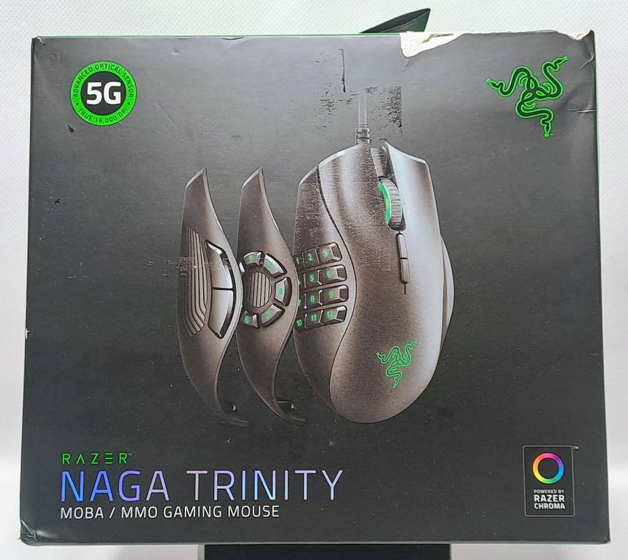 Razer Naga Trinity Wired MOBA/MMO Gaming Mouse (Free Shipping)