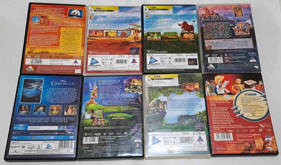 Disney Family Classics DVD Bundle (8 Films)