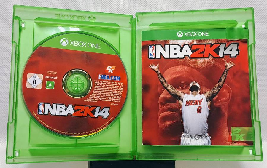 Xbox One Sports Game Bundle  FIFA 15, Madden NFL 16 & NBA 2K14 (Good Condition, Cases Damaged)