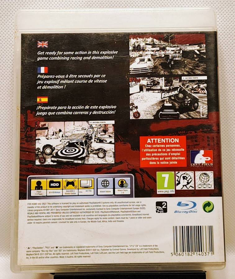 Mayhem - Sony PlayStation 3 / PS3 Game