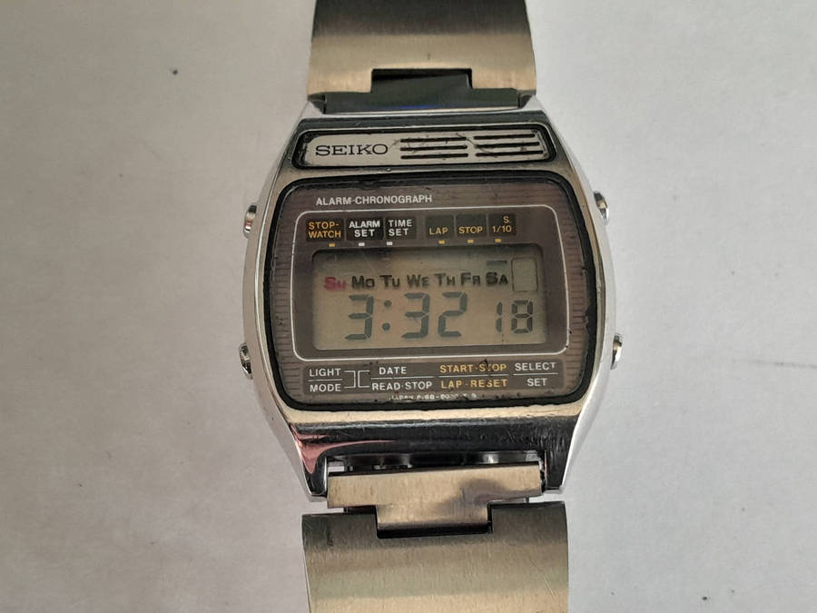 Vintage Seiko LCD from 1979.