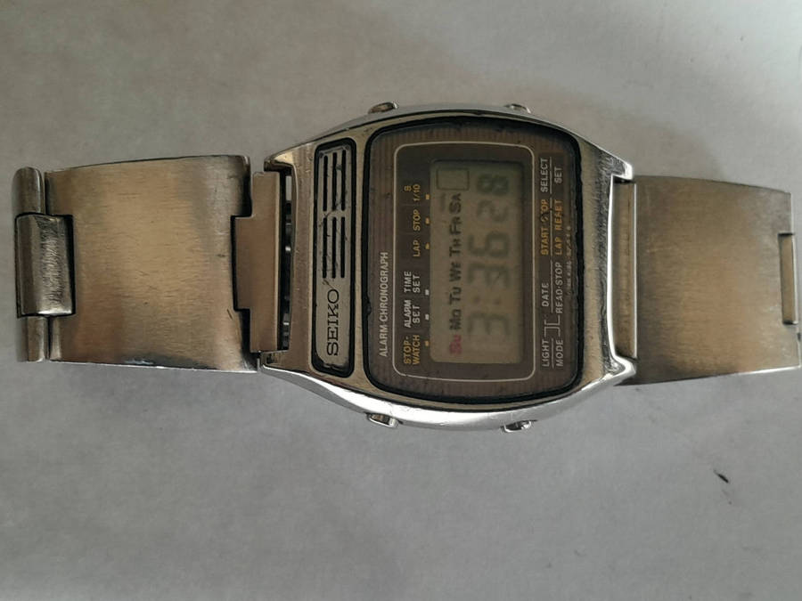 Vintage Seiko LCD from 1979.