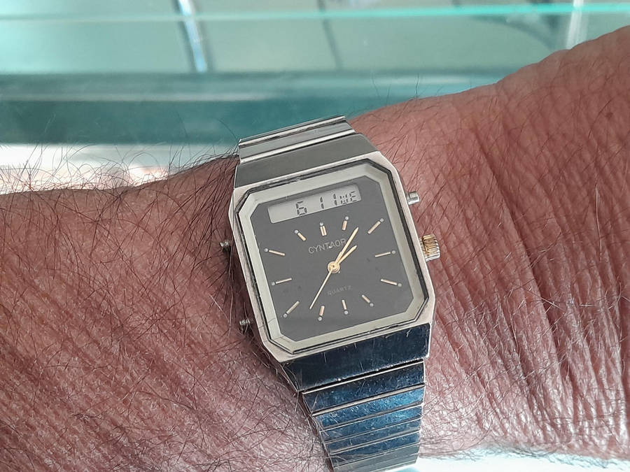 Blast from the eighties, Japan Cyntaor Digi-Ana.