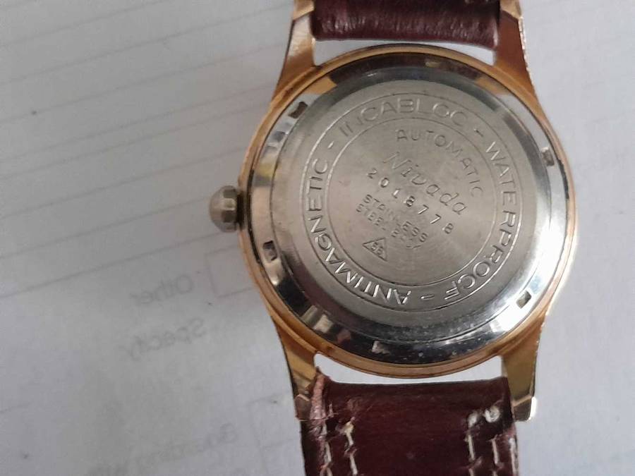 Nivada Aquadatic, automatic, 17 Jewels Swiss AS Movement. Pristine!