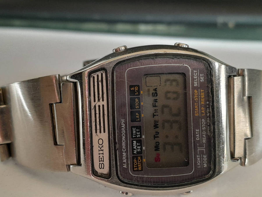 Vintage Seiko LCD from 1979.