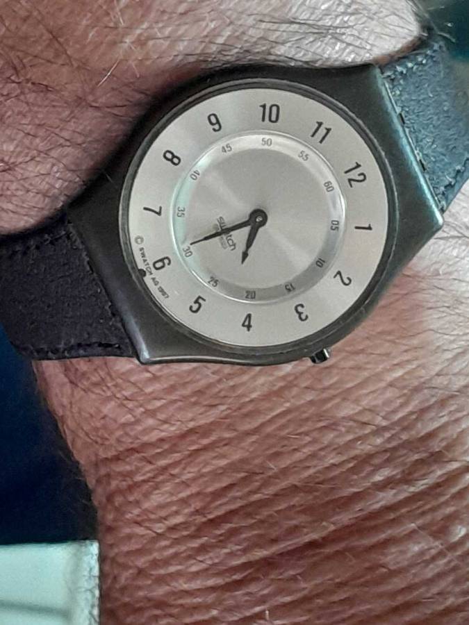 Vintage Swatch Skin Desertic, 1997. Ultra thin and feather light. 3.5 mm Thick!