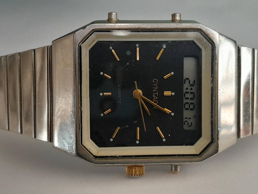 Blast from the eighties, Japan Cyntaor Digi-Ana.