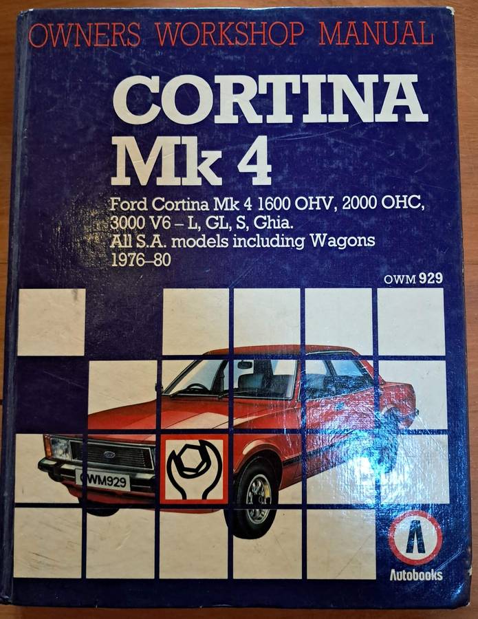 Ford Cortina Mk4 Owners Workshop Manual