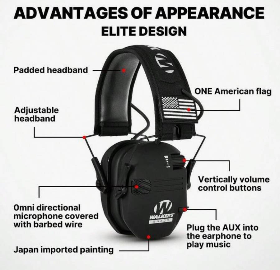 WALKERS RAZOR EARPHONES