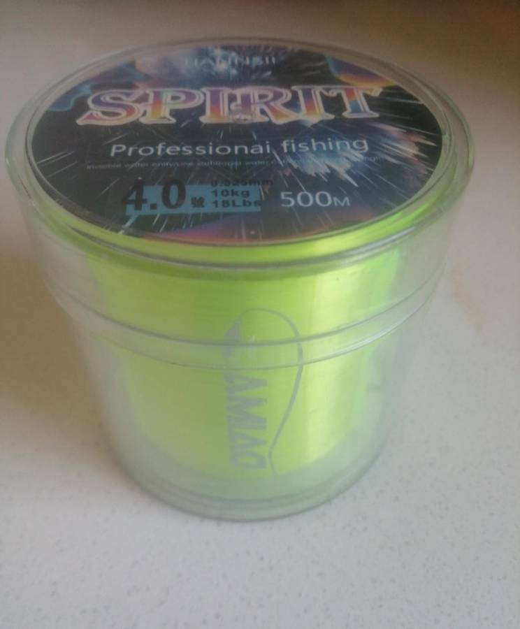 500m 4.0# 0.325mm 10kg Professional Fishing Line, invisible water entry