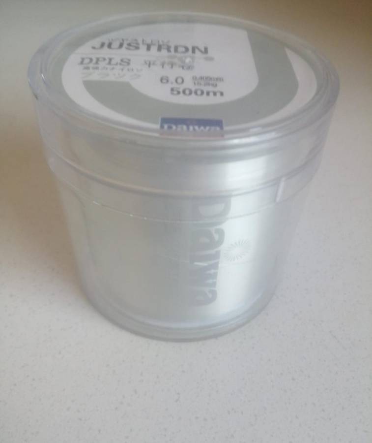 Daiwa 500m 6.0# 0.405mm 15.2kg Tension Extra Strong Fishing Line (Transparent)