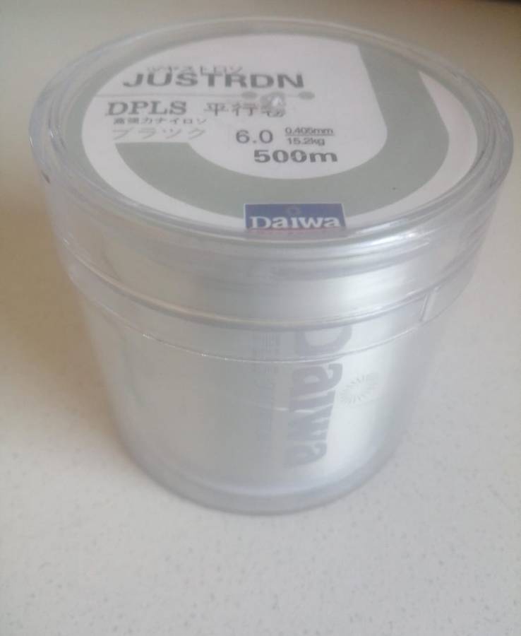 Daiwa 500m 6.0# 0.405mm 15.2kg Tension Extra Strong Fishing Line (Transparent)