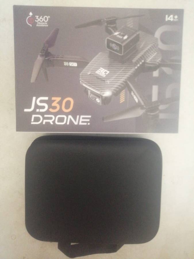 4K UHD Dual Cam Drone, 360° Obstance Avoidance Edition, Flash Lights, Remote control, Carry Case