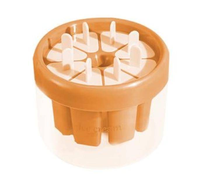 Reusable Popsicle Ice-Cream Stick Mold, 8 holes and 8 reusable sticks, 2 Colors available
