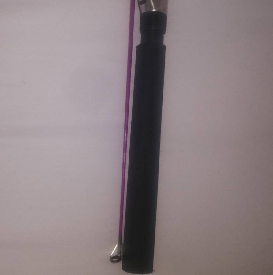 6Ft Carp Fishing Rod, Purple or Dark Pink, 1.8m, 2 Piece