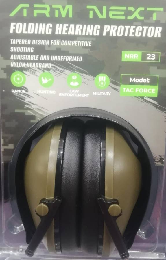 23 NRR Noise Reduction Shooting Headphone (On the Ear), Adjustable, Folding Hearing Protector