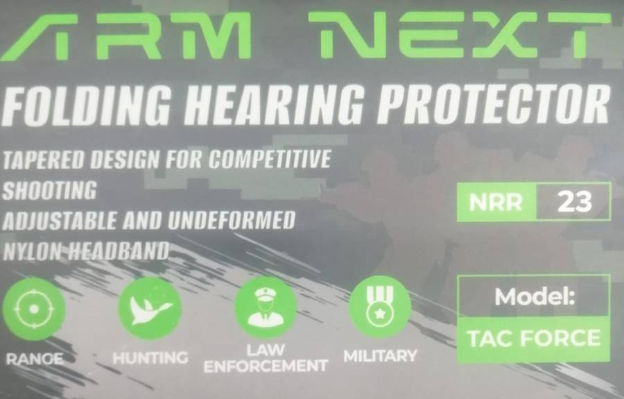 23 NRR Noise Reduction Shooting Headphone (On the Ear), Adjustable, Folding Hearing Protector