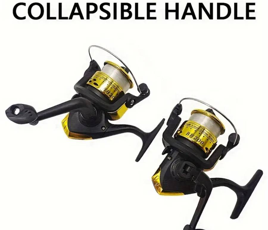 200 Series Premium Spinning Fishing Reel with Line