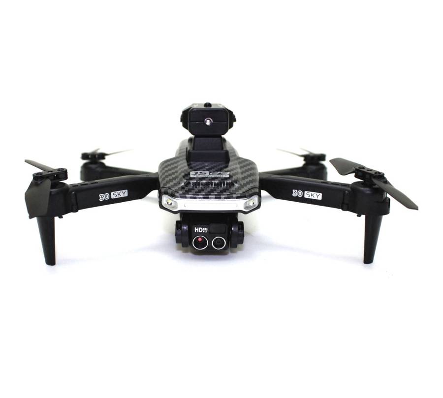 4K UHD Dual Cam Drone, 360° Obstance Avoidance Edition, Flash Lights, Remote control, Carry Case
