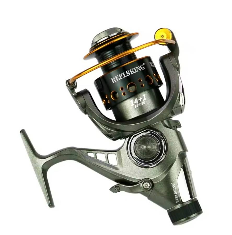 KD3000 Spinning Fishing Reel Professional, 5.2:1 Gear Ratio, Carp Saltwater Freshwater