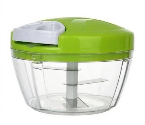 Speedy Chopper Manual Veg & Onion/Garlic Cutter, Sharp Blade, also available in black and Grey