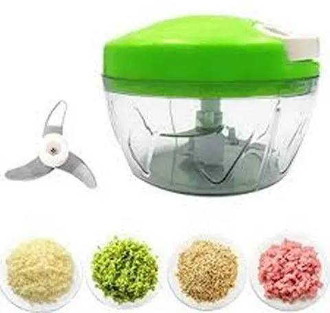 Speedy Chopper Manual Veg & Onion/Garlic Cutter, Sharp Blade, also available in black and Grey