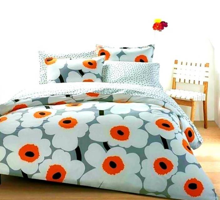 3pc King Cotton Duvet Cover set, includes 2 standard pillow cases, and 1 duvet cover (cotton)