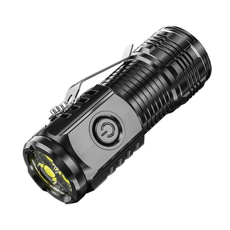 3 Eyed Monster Strong Magnetic Powerful Rechargeable Flashlight, 5 Modes, Waterproof