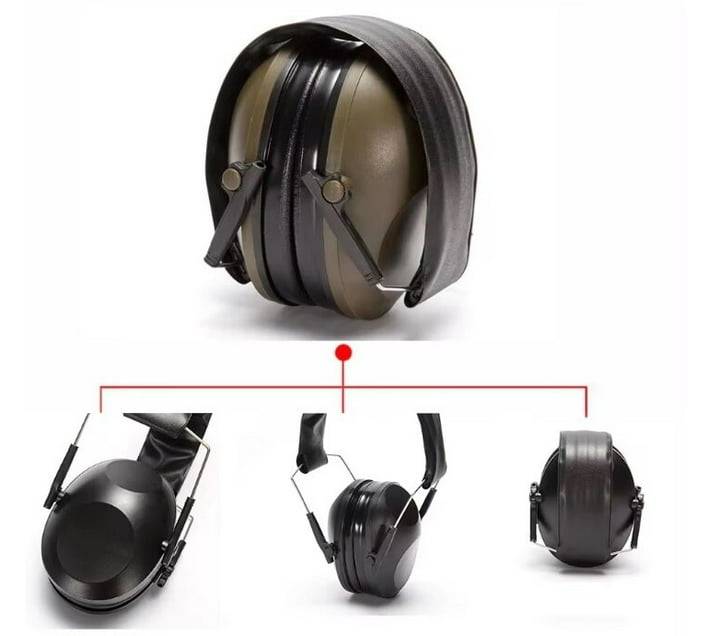 23 NRR Noise Reduction Shooting Headphone (On the Ear), Adjustable, Folding Hearing Protector