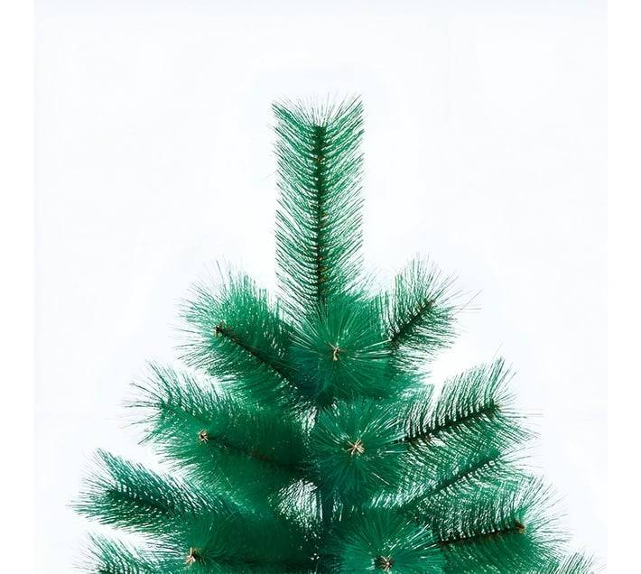 Pine 1.8m Artificial Christmas Tree (Green), artificial pine (not plastic), steel stand