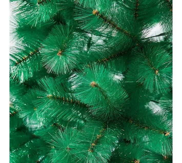 Pine 1.8m Artificial Christmas Tree (Green), artificial pine (not plastic), steel stand