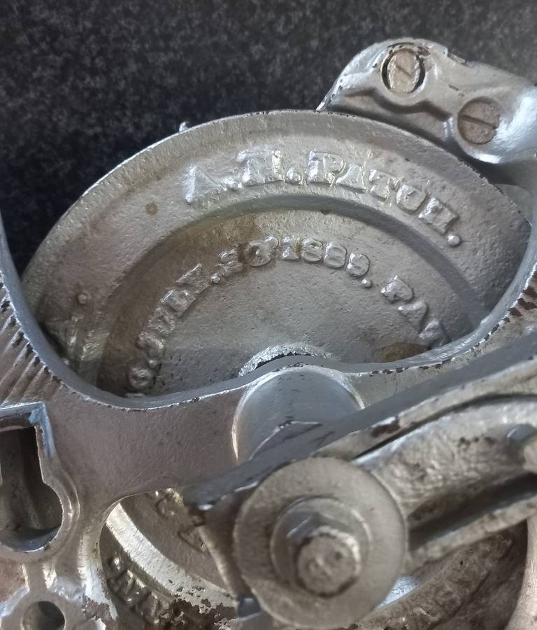 OLD BLACK HAWK CORN SHREDDER - MADE USA