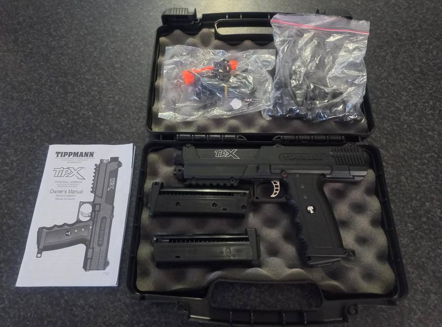 TIPPMANN TIPX .68 CALIBRE PAINBALL PISTOL