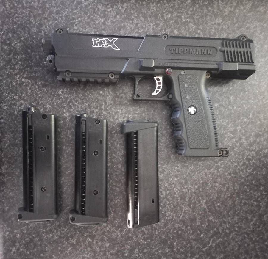 TIPPMANN TIPX .68 CALIBRE PAINBALL PISTOL