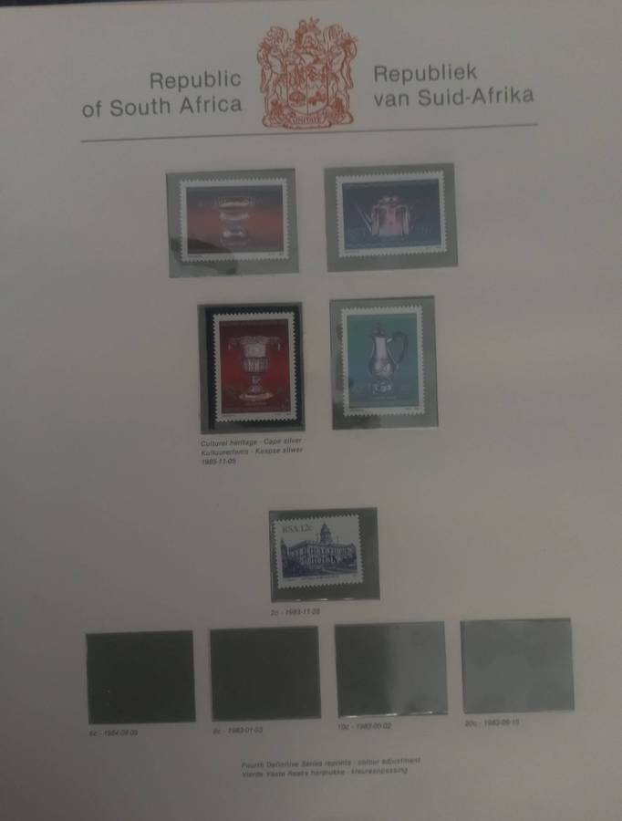12X SHEETS OF SOUTH AFRICAN STAMPS UNUSED