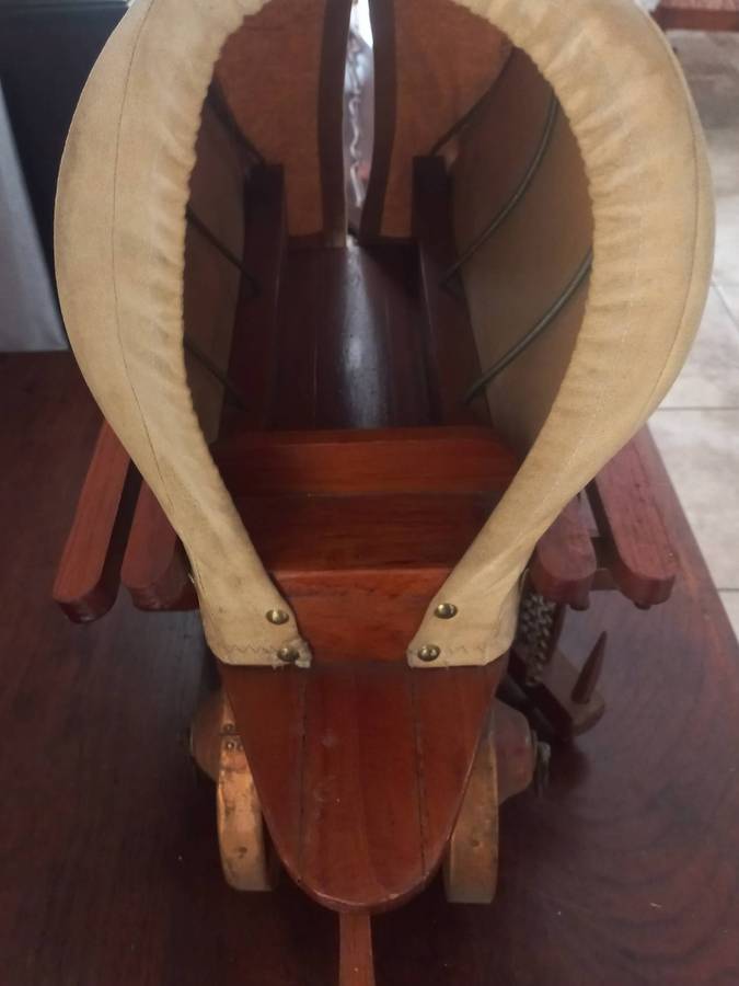 WOODEN OXWAGON IN VERY GOOD CONDITION