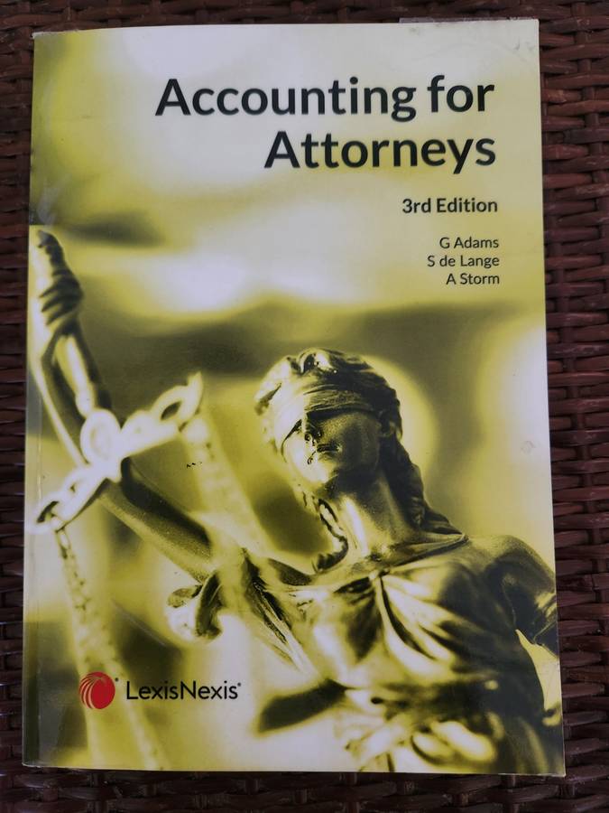 Accounting for attorneys 3rd Edition