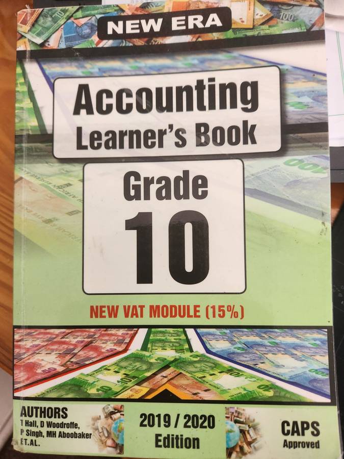 New Era Accounting Grade 10 Learners Book