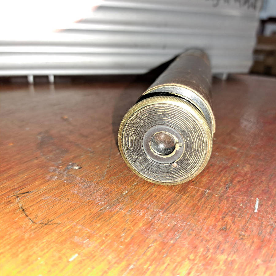 Brass telescope
