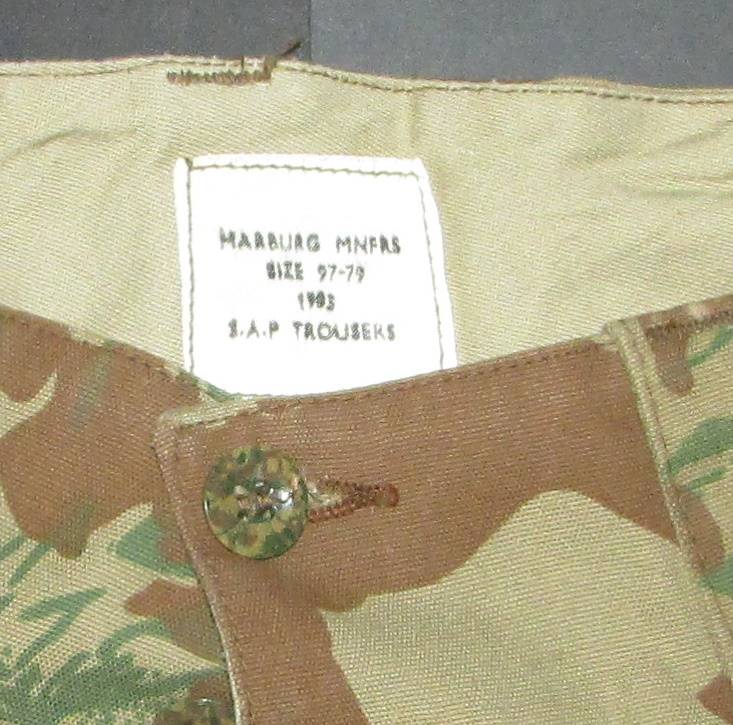 SAP Period Camo Trousers - Big Size and Near Mint