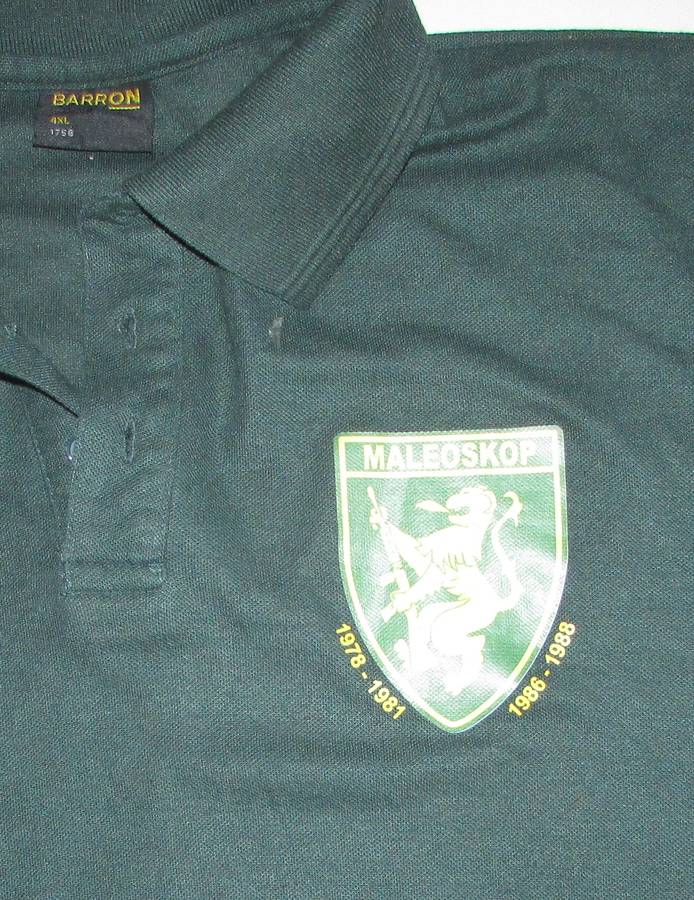 Maleoskop SAP Tin Instructor Golf Shirt - Size 4XL