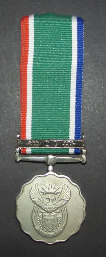 SANDF - Full Size 20 Year Faitful Service Medal