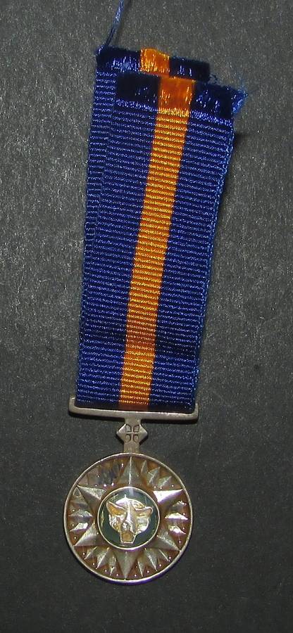 (Homelands) Bobhutatswana Miniature Medal