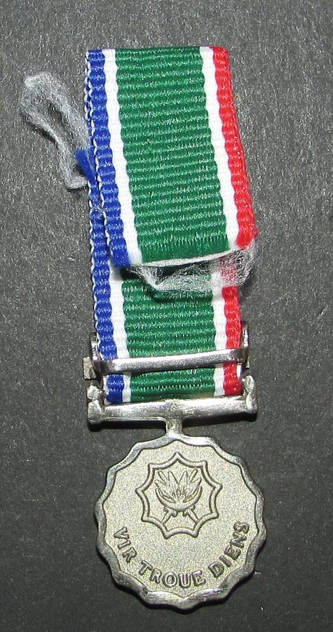 SADF - Good Service Miniature Medal ( 20 Years )
