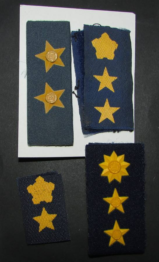 South AFrican Rank Badges