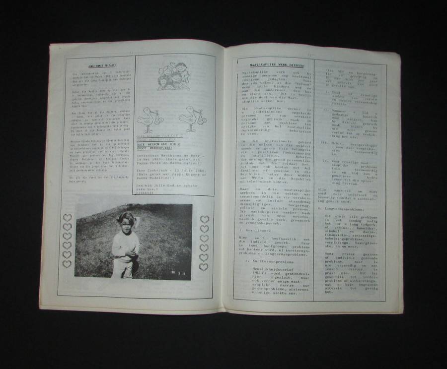 SADF - SAAF AFB Odwandgwa "Die Arened se Koerant"