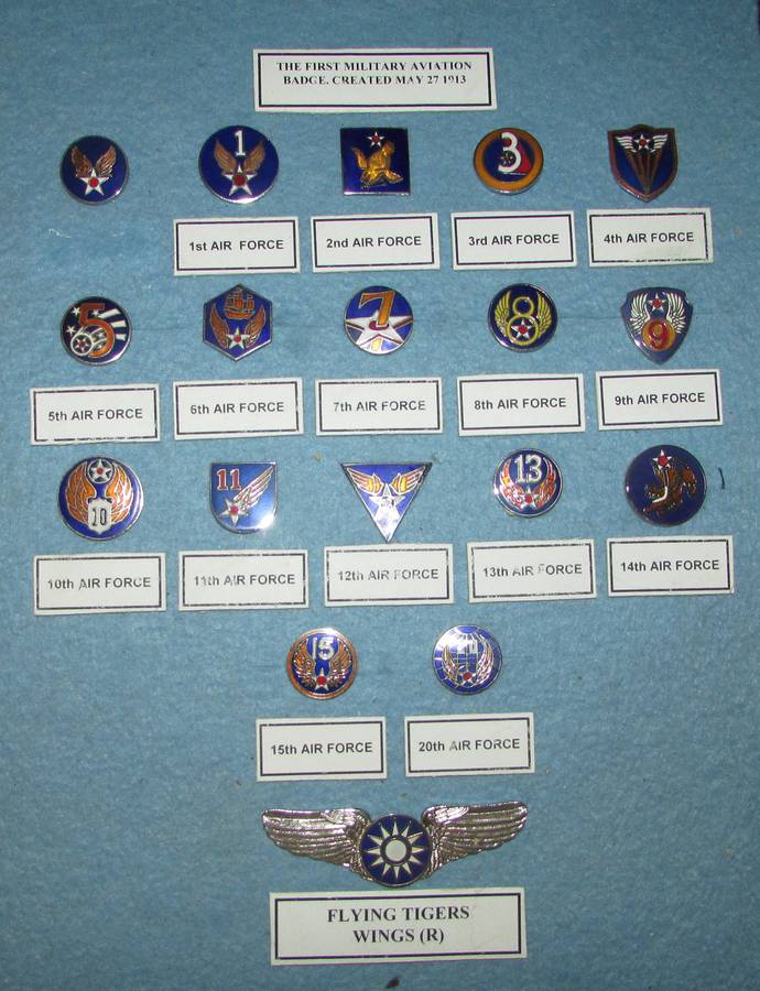International - United States Air Force Badge Lot