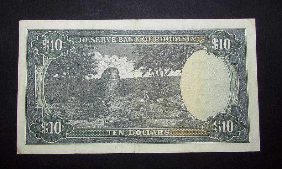 Rhodesia - 10 Dollar Banknote