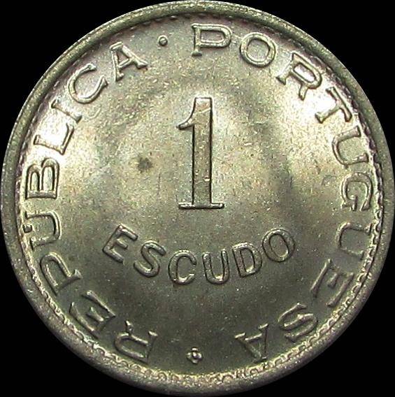 Portuguese Mozambique 1950 1 Escudo